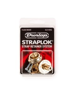 Dunlop SLS1404G Straplok Flush Mount Strap Retainer System, Gold