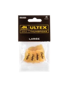 Dunlop 9073P ULTEX THUMB PICK LARGE-PLAYER'S CONFEZIONE DA 4
