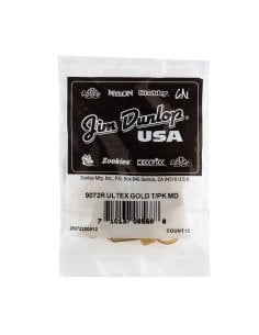 Dunlop 9072R ULTEX THUMB PICK MEDIUM-SCATOLA PER RICARICA DA 12