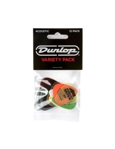 Dunlop PVP112 Acoustic Variety Pack (busta da 12 plettri)