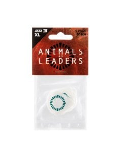 Dunlop AALP03 Animal As Leaders Tortex Jazz III XL, White .60mm Player's Pack/6