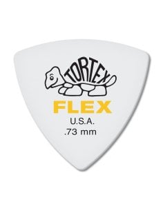 Dunlop 456R.73 Tortex Flex Triangle .73 mm Bag/72