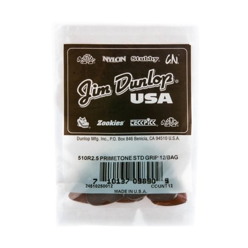 Dunlop 510R2.5 Primetone Standard (Grip), Refill Bag/12