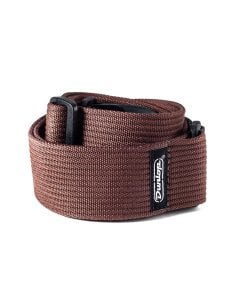 Dunlop D27-01BR STRAP RIBBED COTTON CHOCOLATE