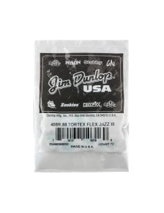 Dunlop 468R.88 Tortex Flex Jazz III .88mm bag/72
