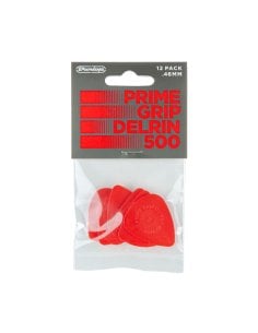 Dunlop 450P046 Prime Grip Delrin 500 .46 mm Player's Pack/12