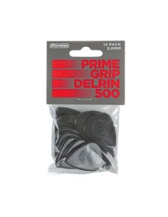 Dunlop 450P200 Prime Grip Delrin 500 2.0 mm Player's Pack/12