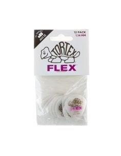 Dunlop 466P114 Tortex Flex Jazz III XL 1.14 mm Player's Pack/12