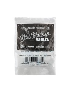 Dunlop 466R100 Tortex Flex Jazz III XL 1.0 mm Bag/72