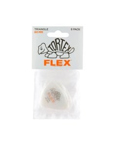 Dunlop 456P.60 Tortex Flex Triangle .60 mm Pack/6