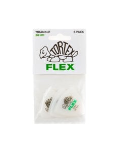 Dunlop 456P.88 Tortex Flex Triangle .88 mm Pack/6