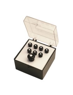 Martin & Co. 18APP21 Set Pin Black, White Inlay