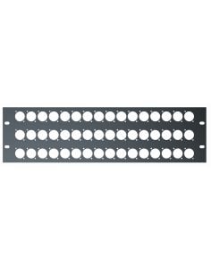 Quik Lok RS/297 Pannello rack 19 preforato da 3 unità"