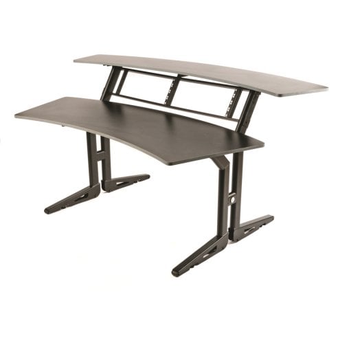 Quik Lok Z/630 BK Workstation a 2 Ripiani