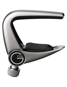 G7TH Newport Banjo-Ukulele Silver Capo