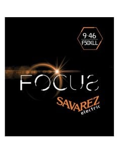Savarez F50XLL Corde Focus per Chitarra Elettrica 9-46, Set/6