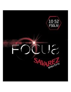 Savarez F50LM Corde Focus per Chitarra Elettrica 10-52, Set/6