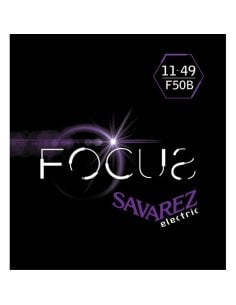 Savarez F50B Corde Focus per Chitarra Elettrica 11-49, Set/6