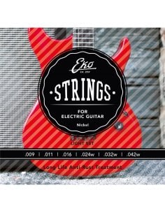 Eko Guitars Corde Chitarra Elettrica 9-42 Extra Light Set/6