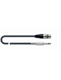 Quik Lok MX/777-5 Cavo XLR Femmina/Jack Mono