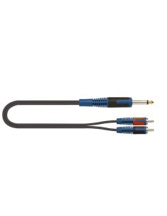 Quik Lok RKSA/160-5 Jack Mono/2 RCA Maschio