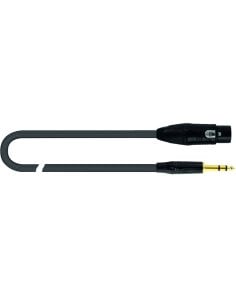 Quik Lok JUST/FJS-10 XLR Femmina/Jack Stereo