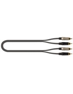 Quik Lok JUST/4RCA-1 - 2 RCA Maschio/2 RCA Maschio