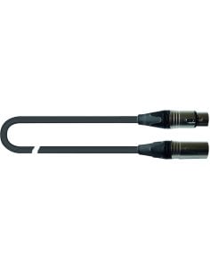 Quik Lok JUST/MF-10 SL XLR Maschio/XLR Femmina