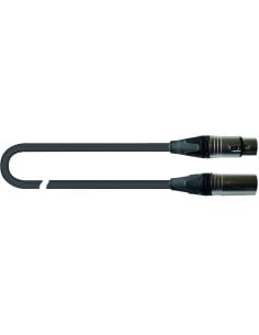 Quik Lok JUST/MF-15 SL XLR Maschio/XLR Femmina
