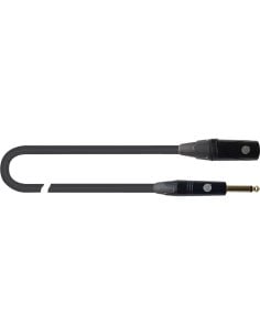 Quik Lok ITST/MJM-0,3 B XLR Maschio/Jack Mono