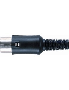 Quik Lok DM5 DIN 5 poli maschio in plastica