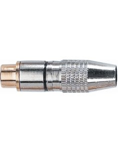 Quik Lok F/234 BK RCA femmina in metallo nikelato