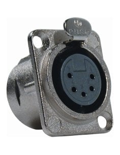 Quik Lok NC/338-K XLR 5 poli femmina da pannello