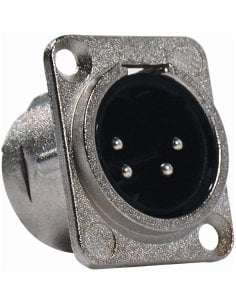 Quik Lok NC/347-K XLR 4 poli maschio da pannello