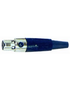Quik Lok NC/344-K Mini XLR femmina 3 poli