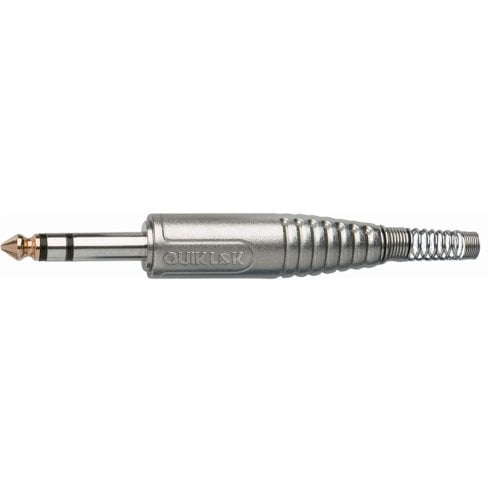 Quik Lok G/224 Jack Stereo Heavy Duty in metallo