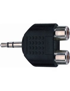 Quik Lok AD/273 Adattatore audio Jack stereo/ 2 RCA F