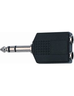 Quik Lok AD/76 Adattatore audio 2 Jack 6.3 F/Jack 6.3