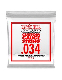 Ernie Ball 1234 Pure Nickel Wound .034