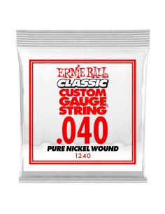 Ernie Ball 1240 Pure Nickel Wound .040