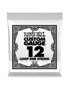 Ernie Ball 1312 Stainless Steel Plain Loop End .012