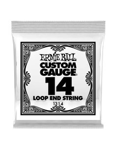 Ernie Ball 1314 Stainless Steel Plain Loop End .014