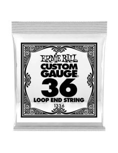 Ernie Ball 1336 Stainless Steel Wound Loop End .036