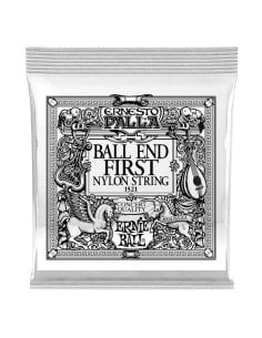 Ernie Ball 1521 Ernesto Palla Black 1ª Ball End .028