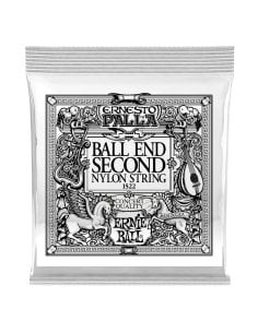 Ernie Ball 1522 Ernesto Palla Black 2ª Ball End .032