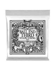 Ernie Ball 1523 Ernesto Palla Black 3ª Ball End .040