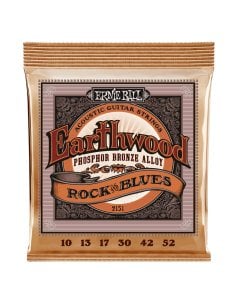 Ernie Ball 2151 Earthwood Rock & Blues con SOL Liscio Phosphor Bronze