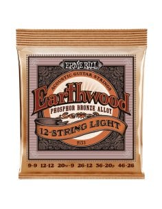 Ernie Ball 2153 Earthwood Phosphor Bronze Light 9-46