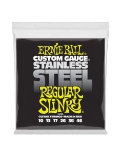 Ernie Ball 2246 Stainless Steel Regular Slinky 10-46