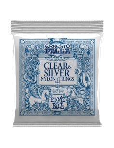 Ernie Ball 2403 Ernesto Palla Clear & Silver